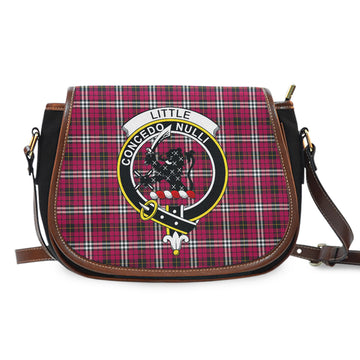 Little Tartan Saddle Bag with Family Crest