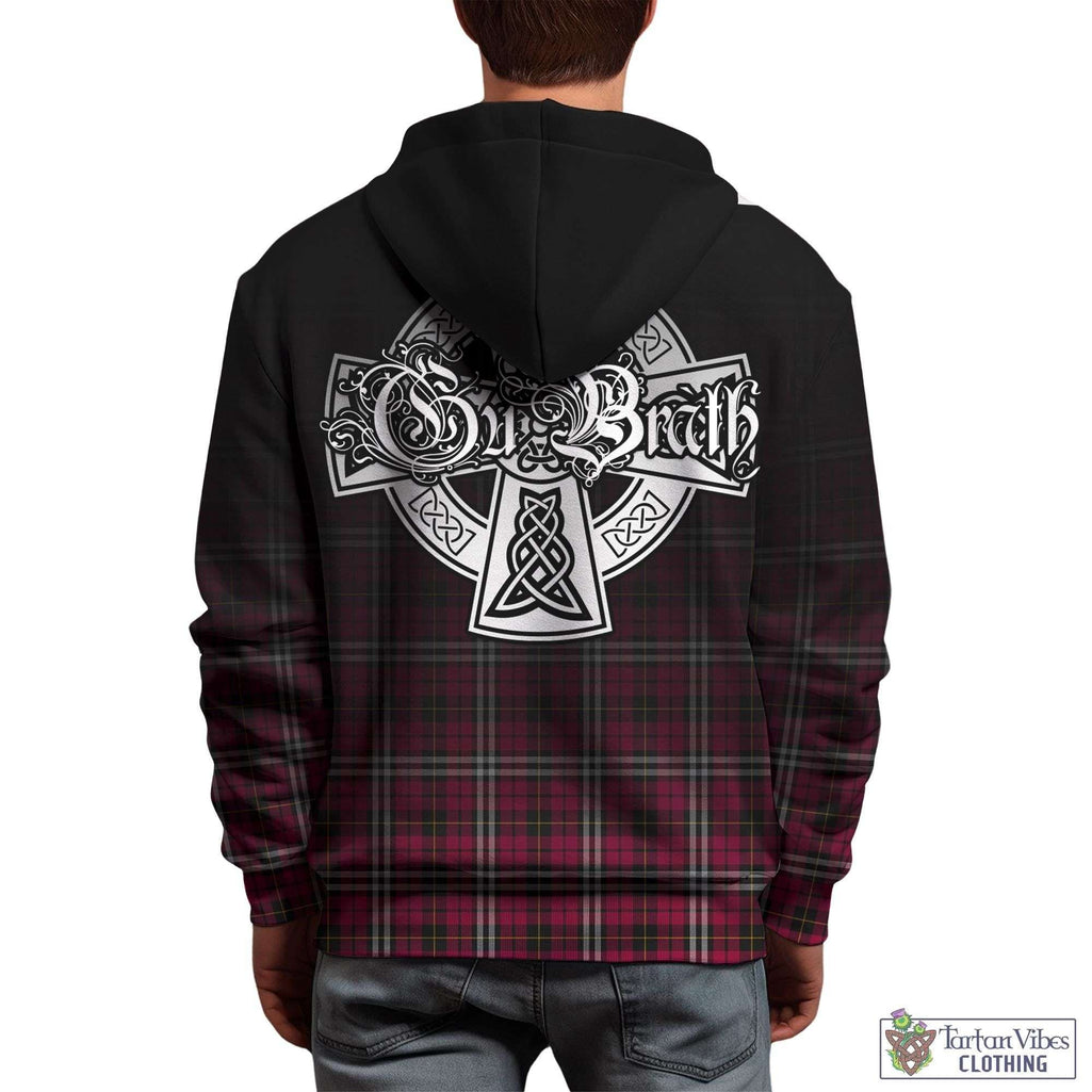 Tartan Vibes Clothing Little Tartan Hoodie Featuring Alba Gu Brath Family Crest Celtic Inspired