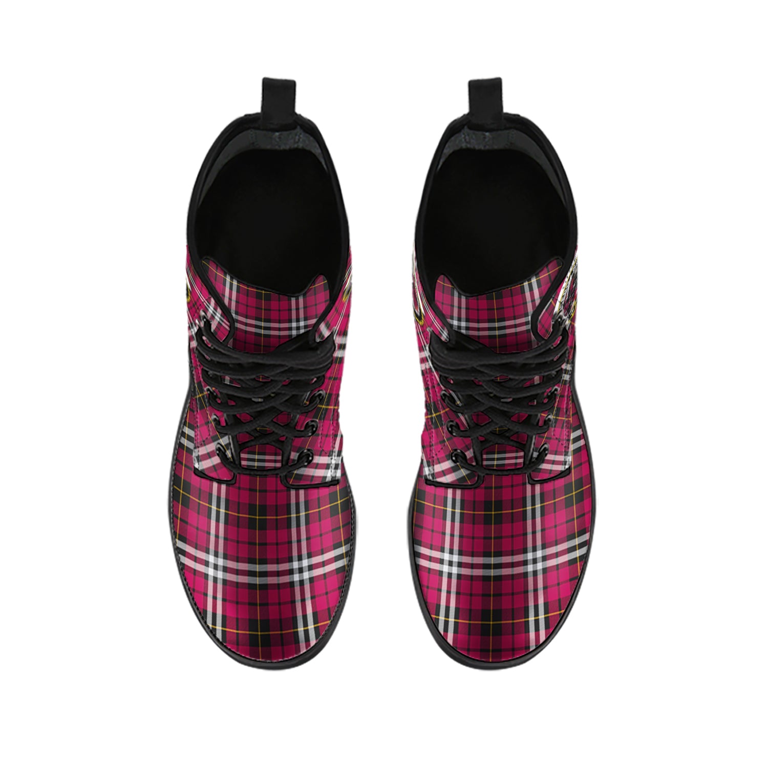 little-tartan-leather-boots-with-family-crest