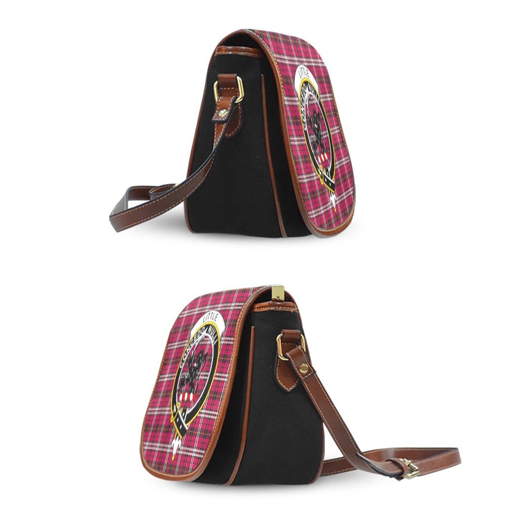 Little Tartan Saddle Bag with Family Crest - Tartan Vibes Clothing