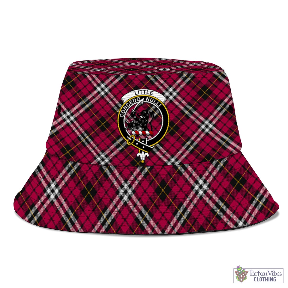 Tartan Vibes Clothing Little Tartan Bucket Hat with Family Crest