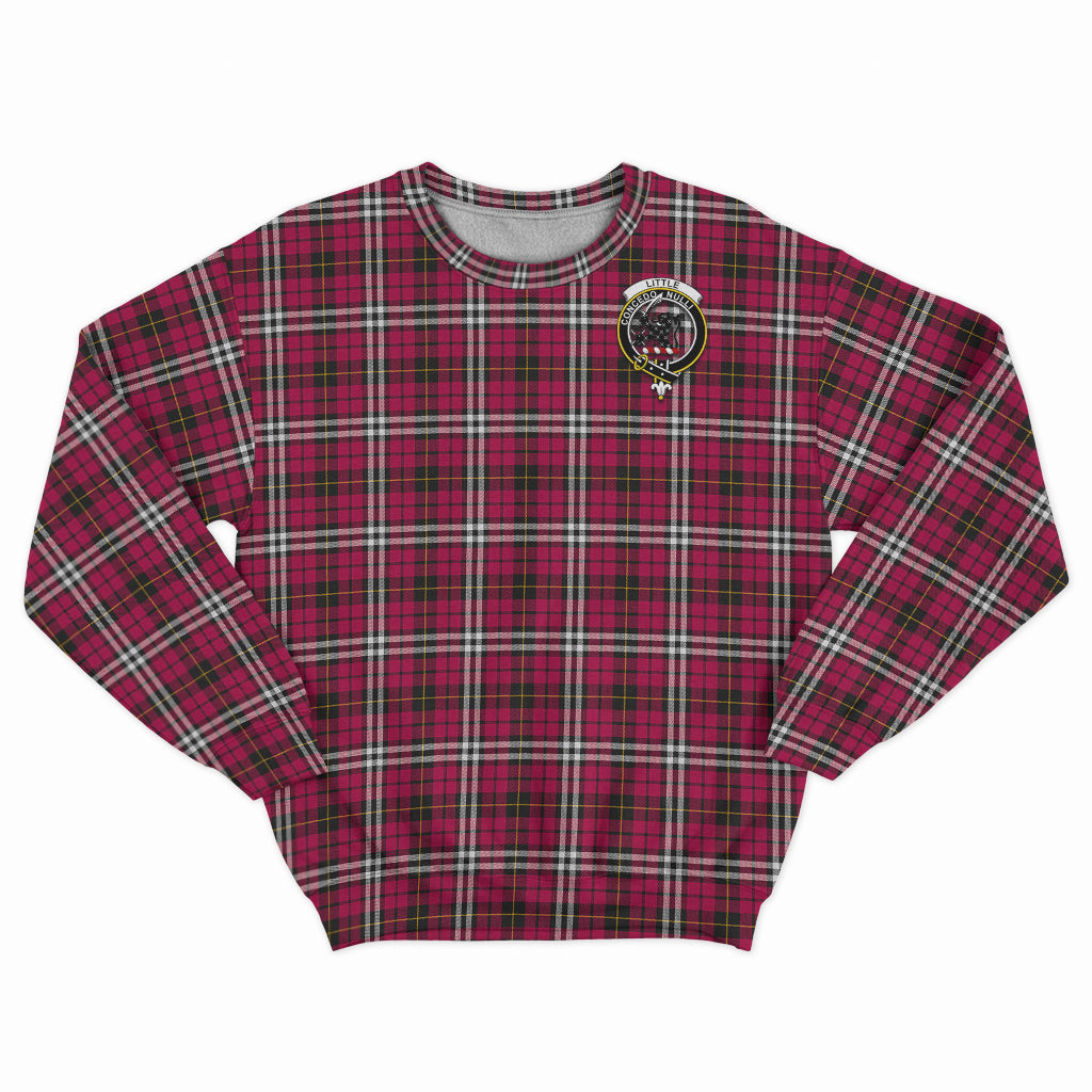 Little Tartan Sweatshirt with Family Crest - Tartan Vibes Clothing