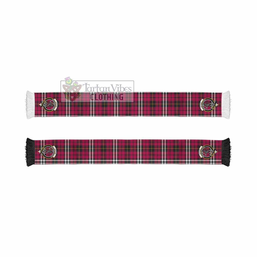 Tartan Vibes Clothing Little Tartan Ruffneck Scarf with Family Crest