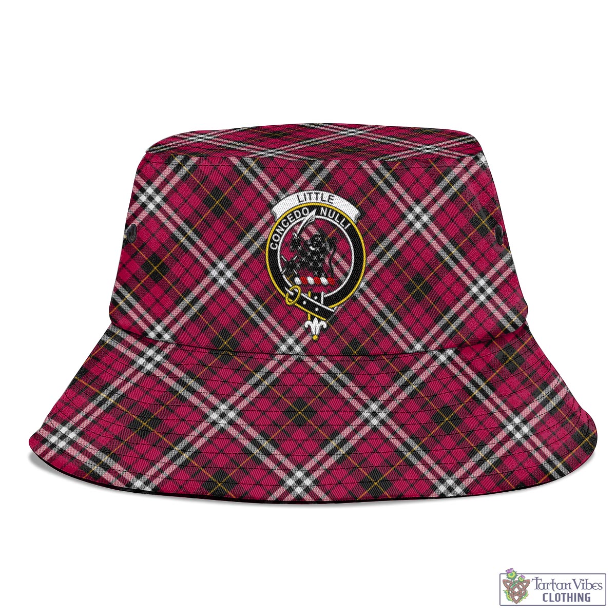 Tartan Vibes Clothing Little Tartan Bucket Hat with Family Crest