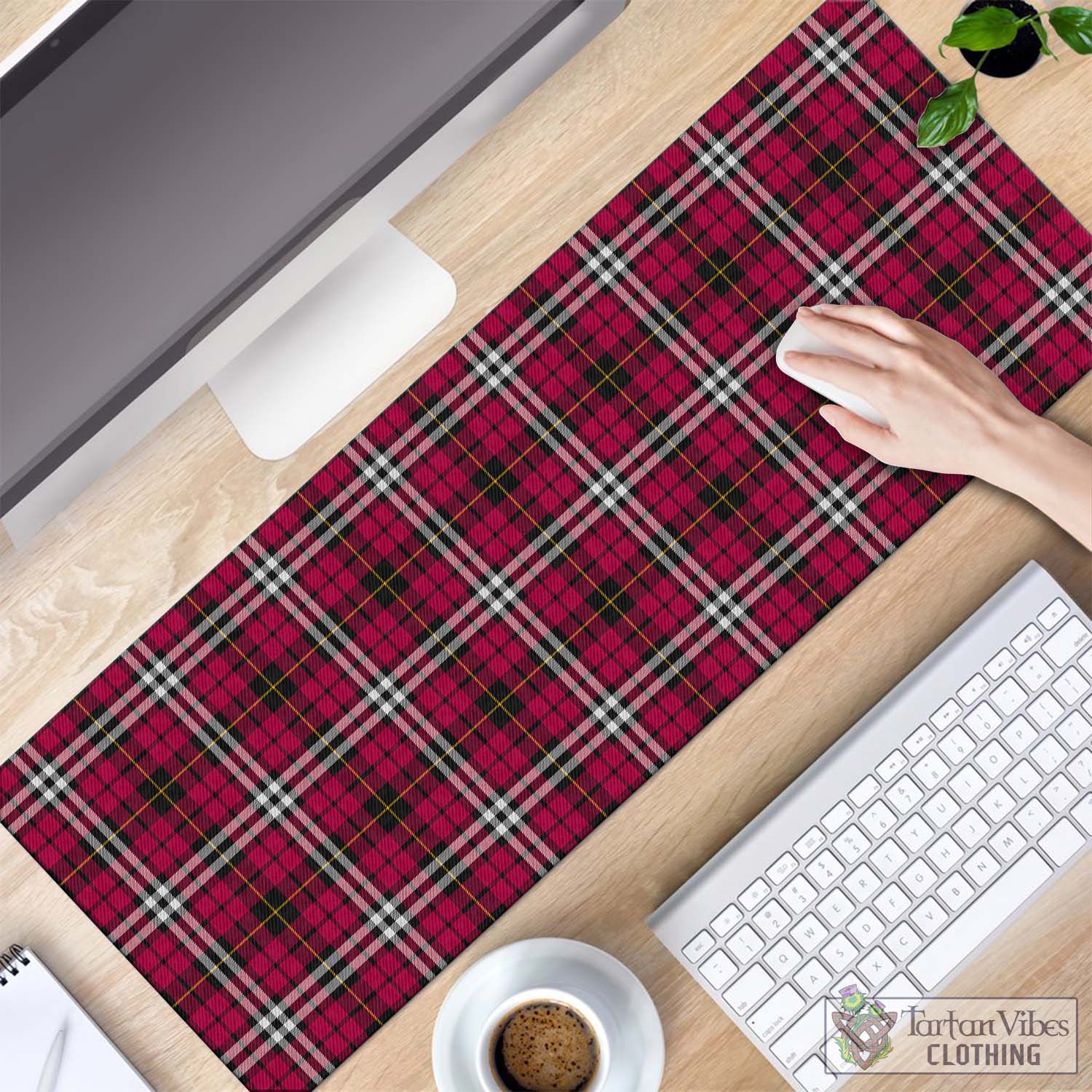 Tartan Vibes Clothing Little Tartan Mouse Pad