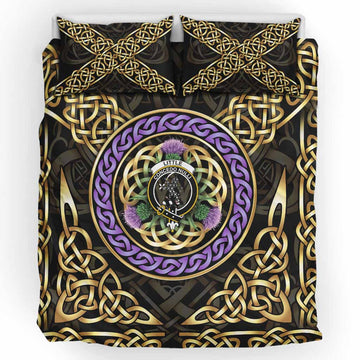 Little Clan Crest Bedding Set Celtic Scottish Thistle