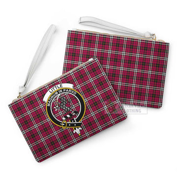 Little Family Crest Tartan Clutch Bag