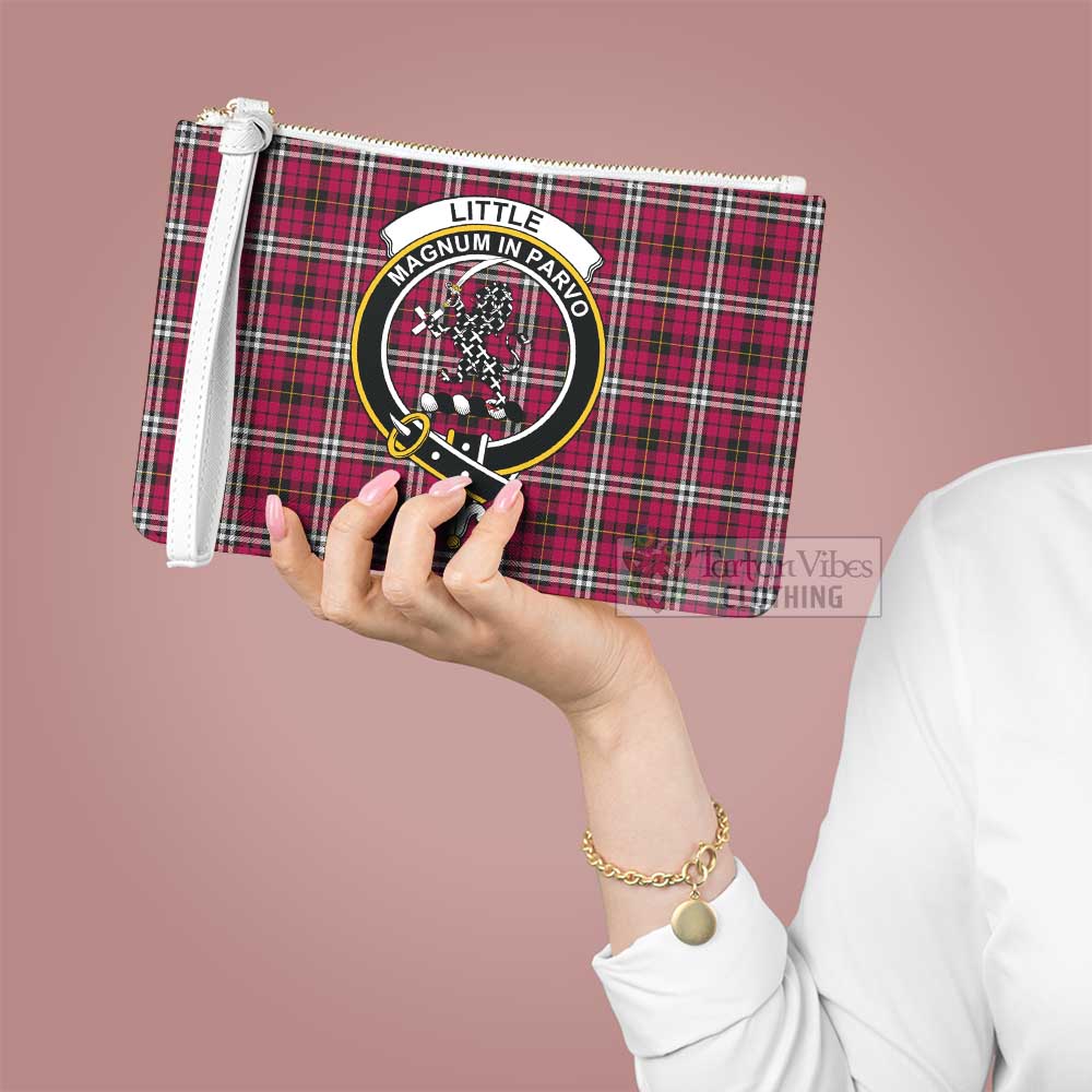Tartan Vibes Clothing Little Family Crest Tartan Clutch Bag