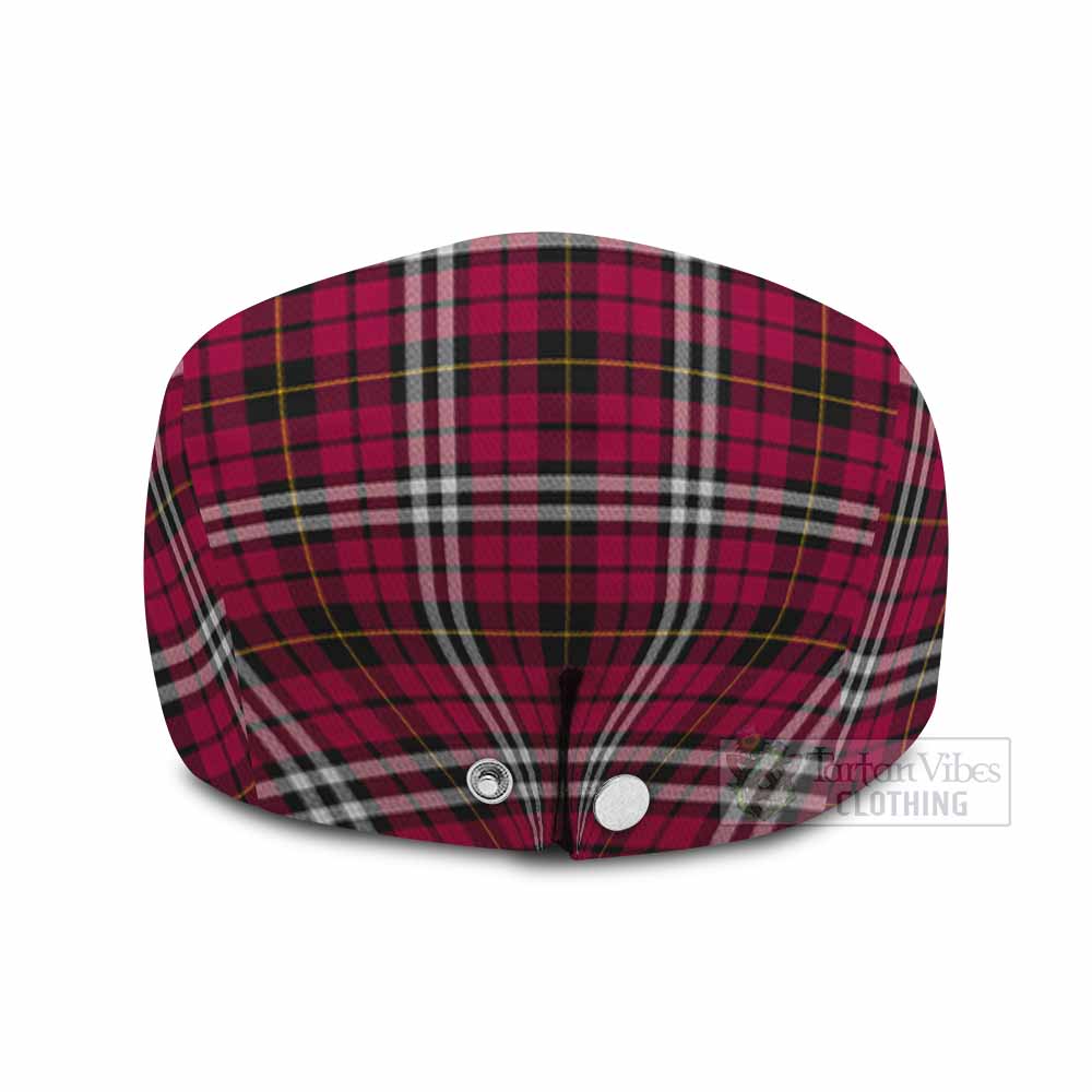 Little Family Crest Tartan Jeff Cap, Tartan Flat Cap