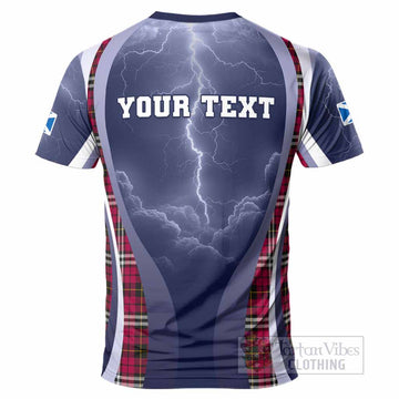 Little Scotland Football Tartan T-Shirt Scotland On Tour Trophy Style