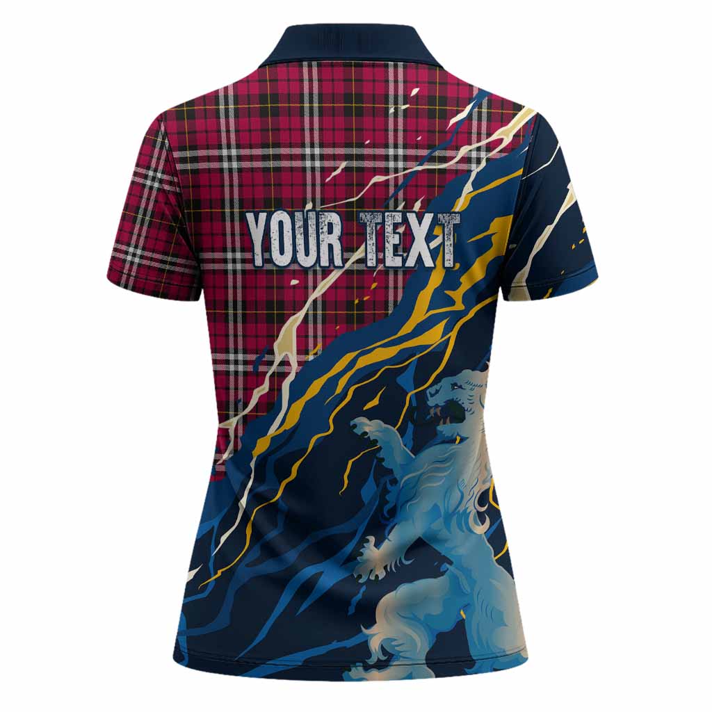 Little Scotland Tartan Women Polo Shirt WC2026 Football - We'll Be Coming