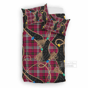 Little Scottish Tartan Twisted Ropes Stylized Bedding Set
