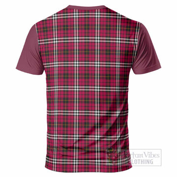 Little Tartan Accent T-Shirt with Family Crest
