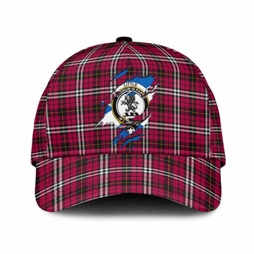 Little Tartan Classic Cap with Family Crest In Me Style