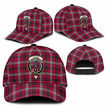 Little Tartan Classic Cap with Family Crest