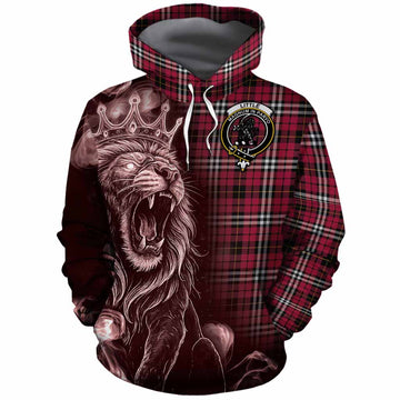 Little Tartan Cotton Hoodie Roaring Lion Heritage