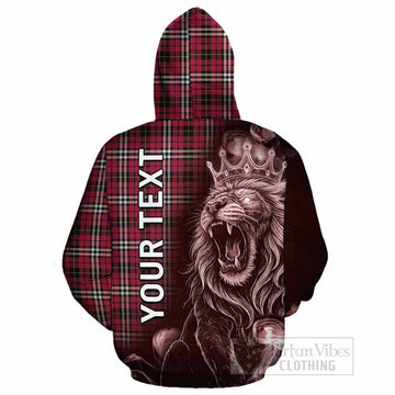 Little Tartan Cotton Hoodie Roaring Lion Heritage