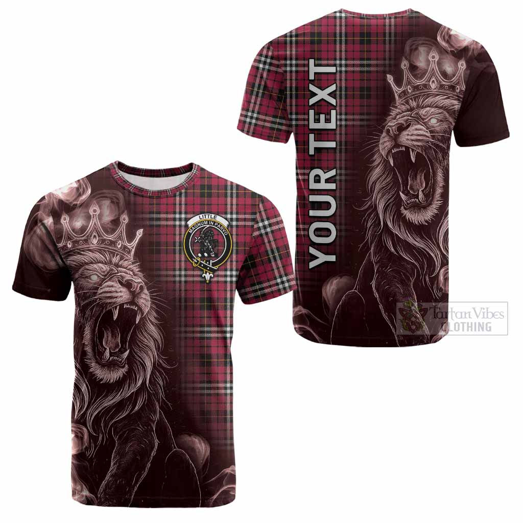 Little Tartan Cotton T-shirt Roaring Lion Heritage
