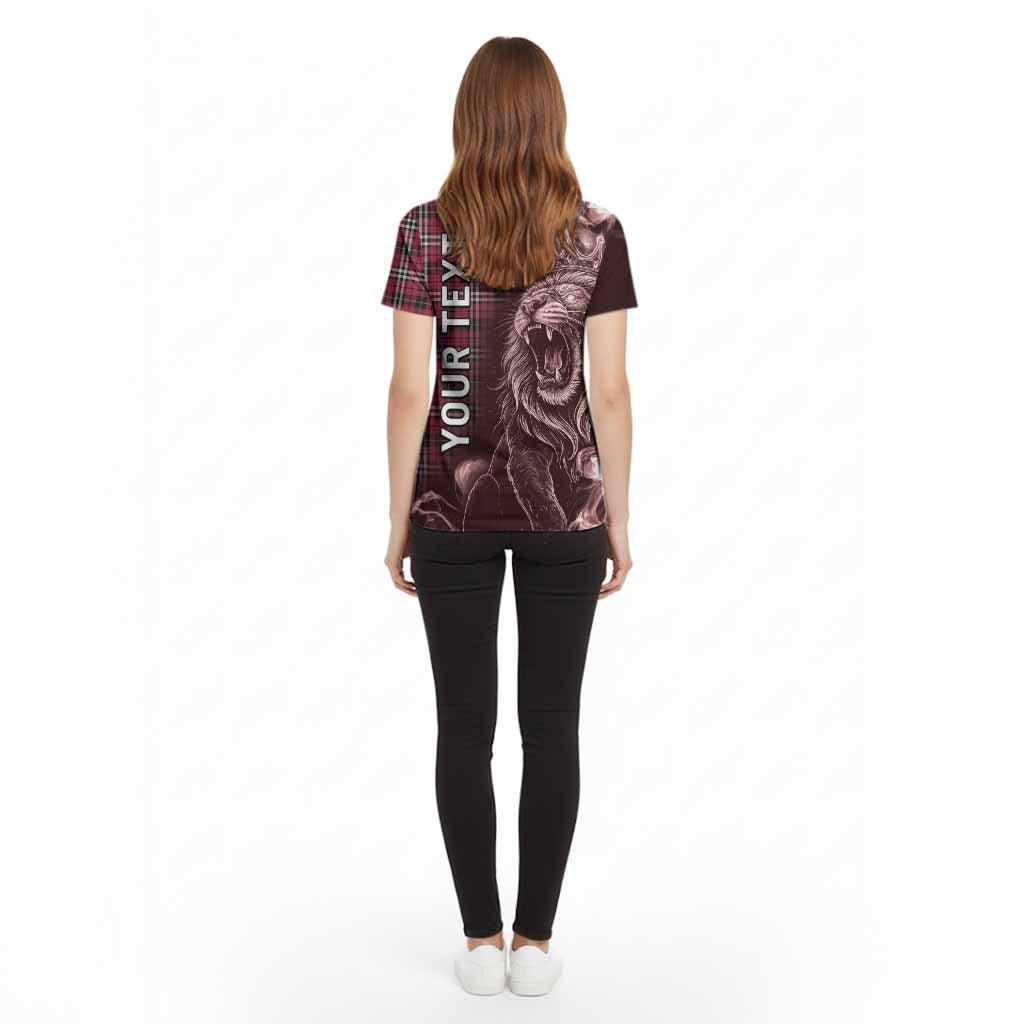 Little Tartan Cotton T-shirt Roaring Lion Heritage