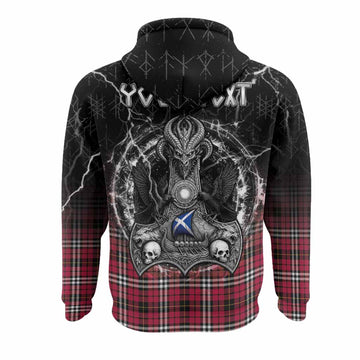 Little Tartan Crest Hoodie Celtic Odin's Raven Legacy