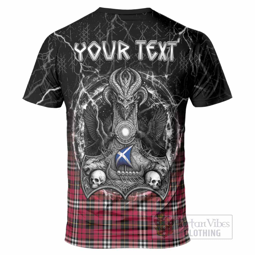 Little Tartan Crest T-Shirt Celtic Odin's Raven Legacy