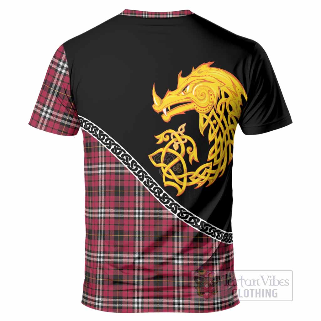 Little Tartan Crest T-Shirt Legendary Dragon Knot Half Style
