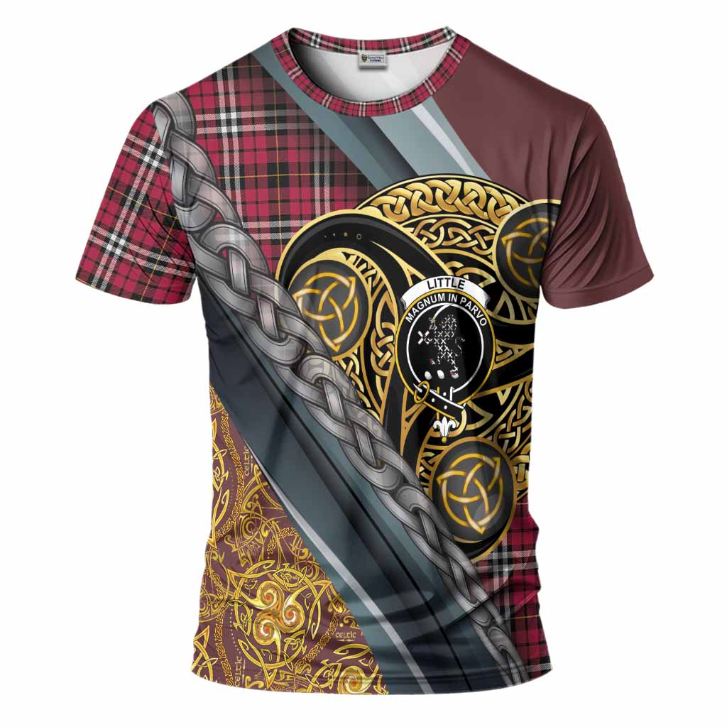 Little Tartan Crest T-Shirt Scottish Triskele Celtic