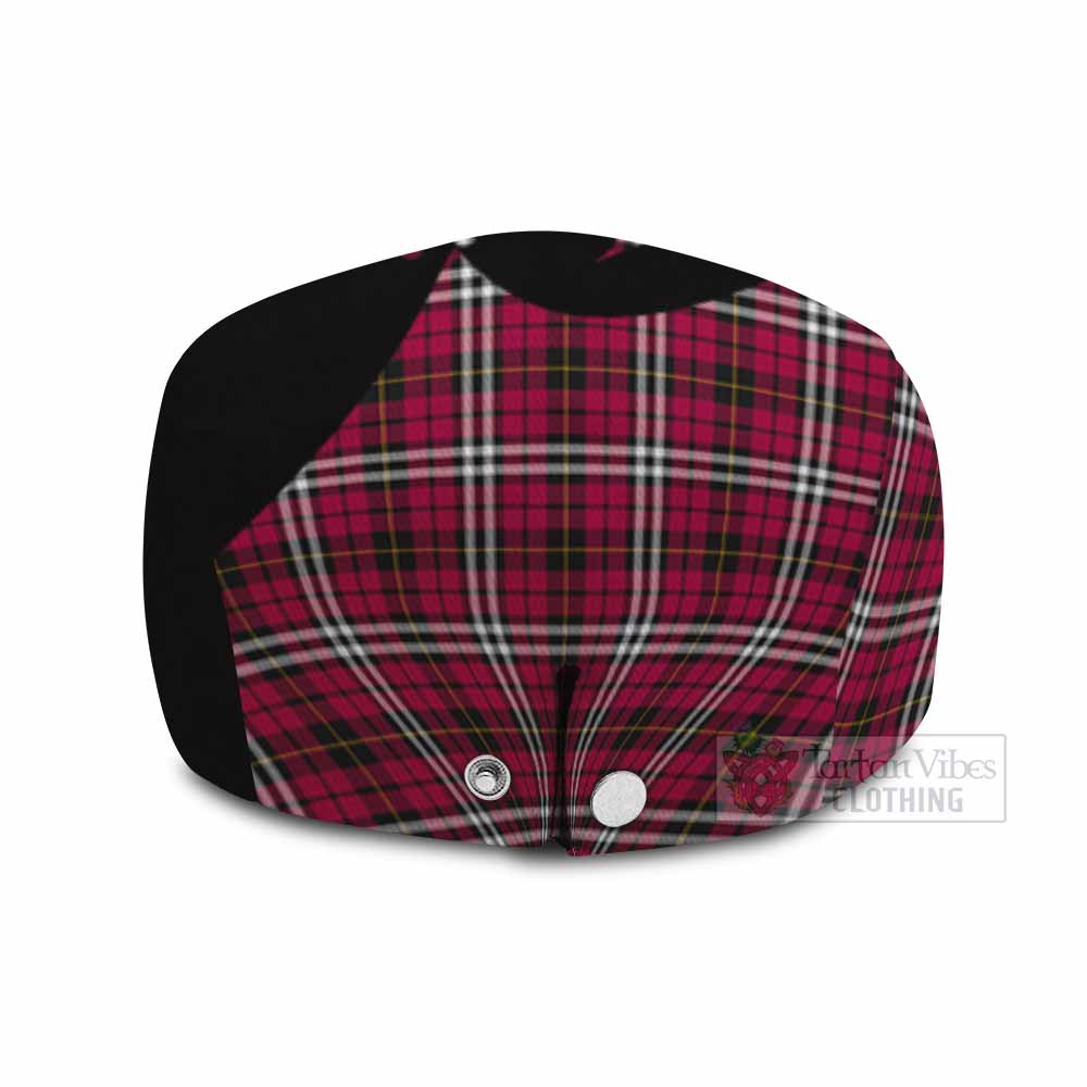Little Tartan Family Crest Flat Cap, Jeff Cap Scotland Thistle Floral