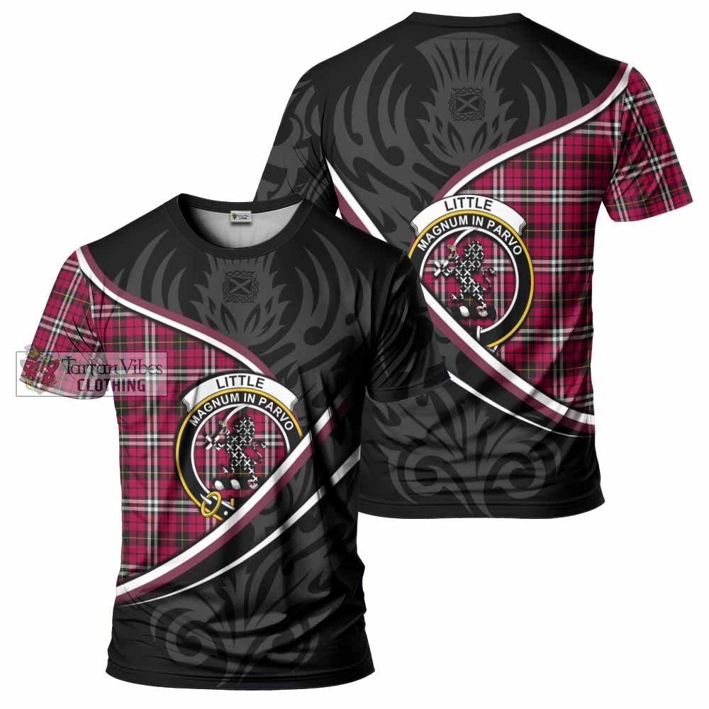 Little Tartan Family Crest T-shirt Celtic Scottish Thistle Floral - Tartan Vibes Clothing