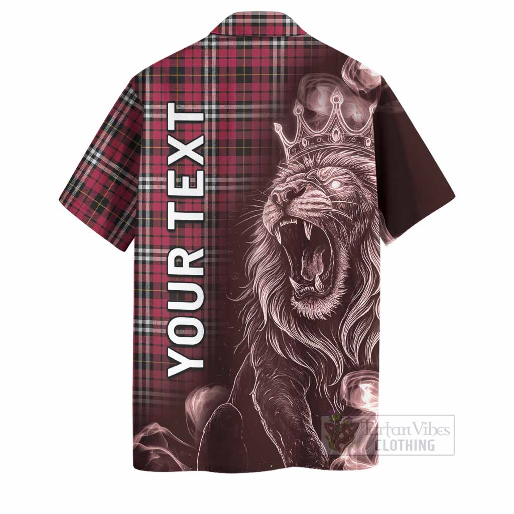Little Tartan Hawaiian Shirt Roaring Lion Heritage