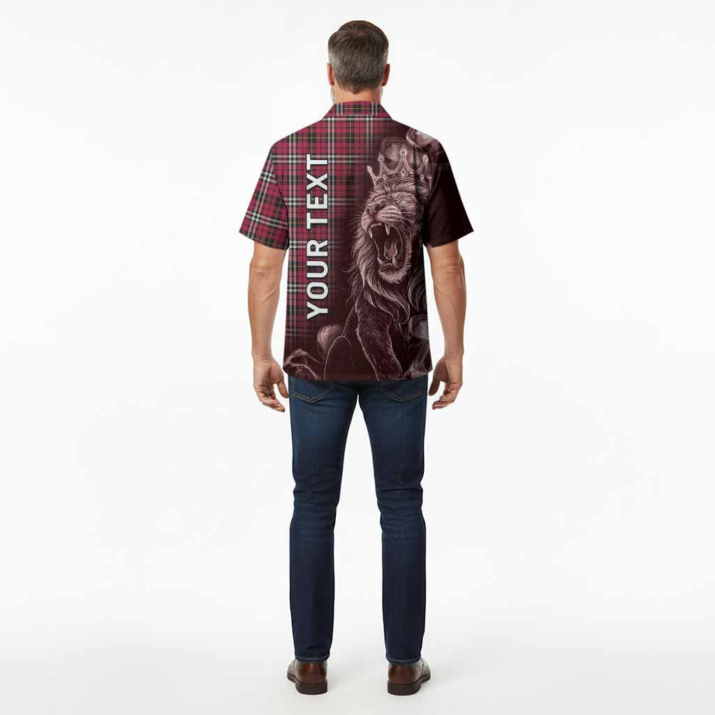 Little Tartan Hawaiian Shirt Roaring Lion Heritage
