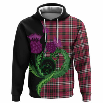 Little Tartan Hoodie Traditional Scottish Thistle