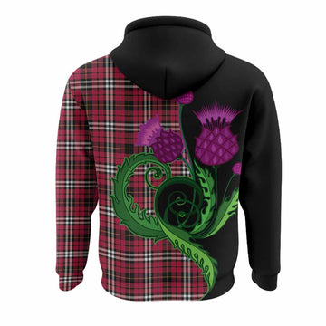 Little Tartan Hoodie Traditional Scottish Thistle