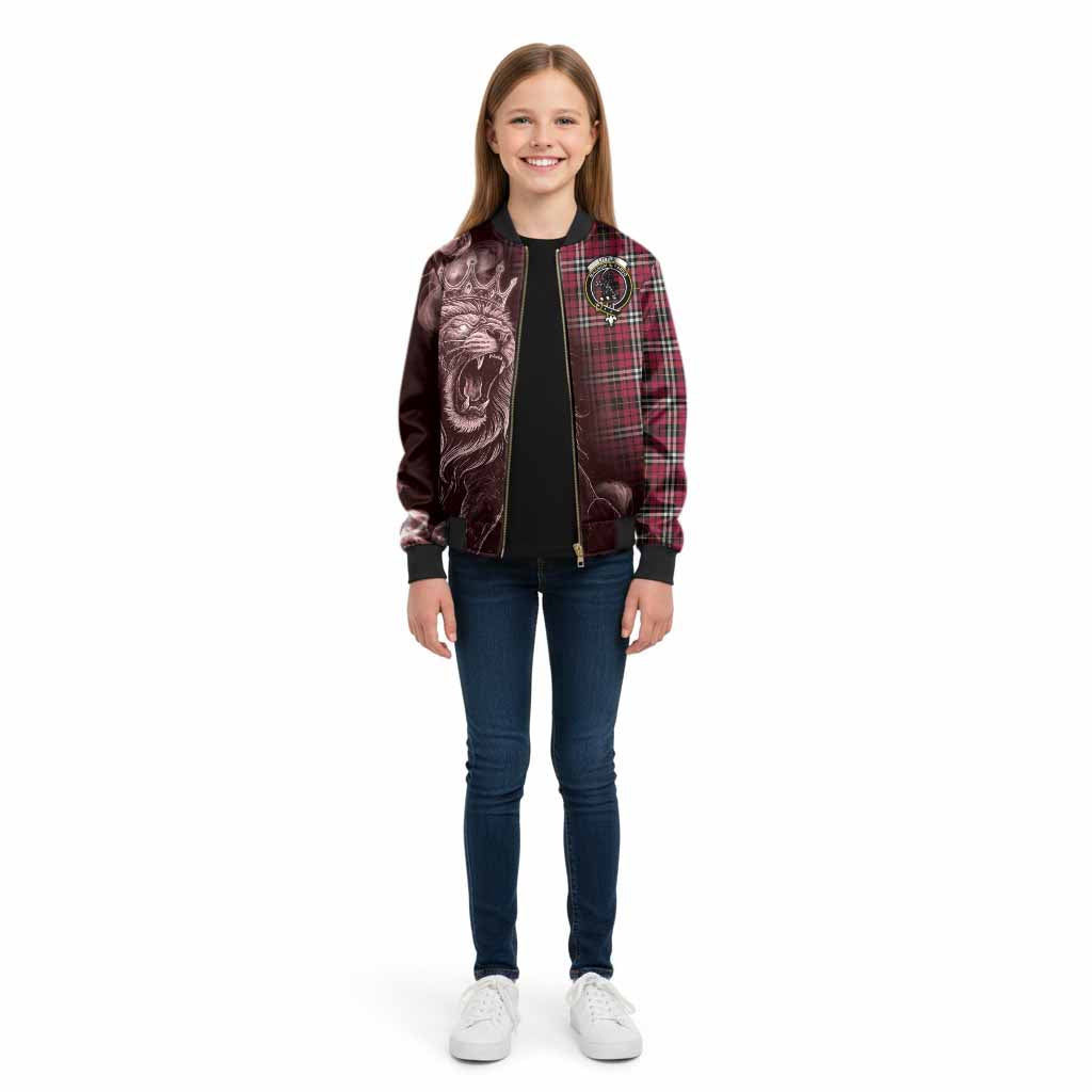 Little Tartan Kid Bomber Jacket Roaring Lion Heritage