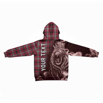 Little Tartan Kid Hoodie Roaring Lion Heritage