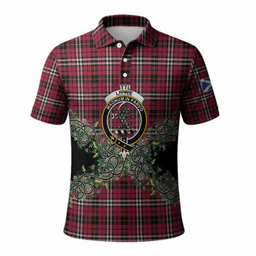 Little Tartan Polo Shirt Thistle Scottish Spirit