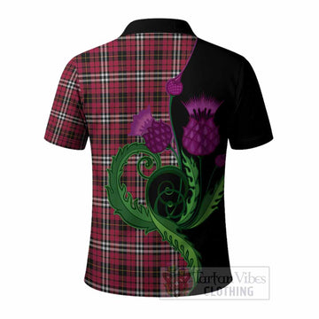 Little Tartan Polo Shirt Traditional Scottish Thistle