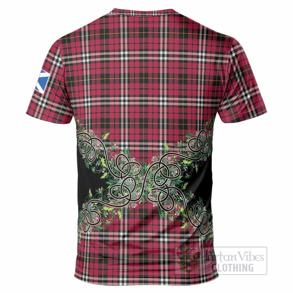 Little Tartan T-Shirt Thistle Scottish Spirit