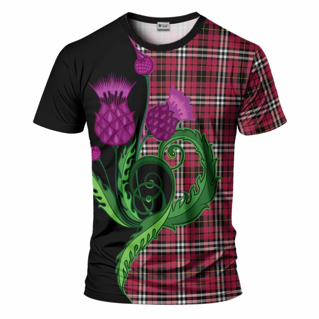 Little Tartan T-Shirt Traditional Scottish Thistle