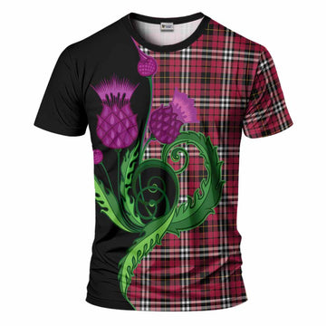 Little Tartan T-Shirt Traditional Scottish Thistle