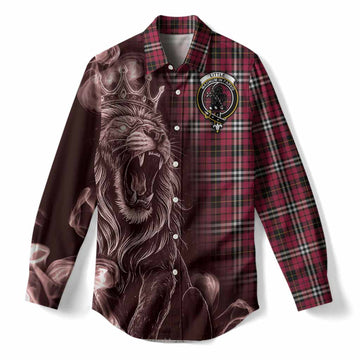 Little Tartan Women Casual Shirt Roaring Lion Heritage