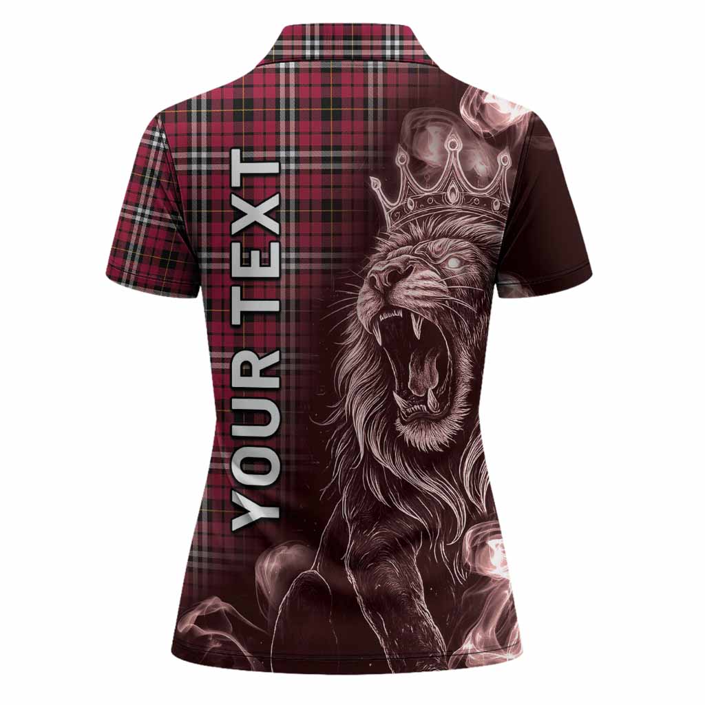 Little Tartan Women Polo Shirt Roaring Lion Heritage