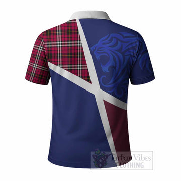 Little The Scottish Football Crest Polo Shirt Lion-Tartan Army
