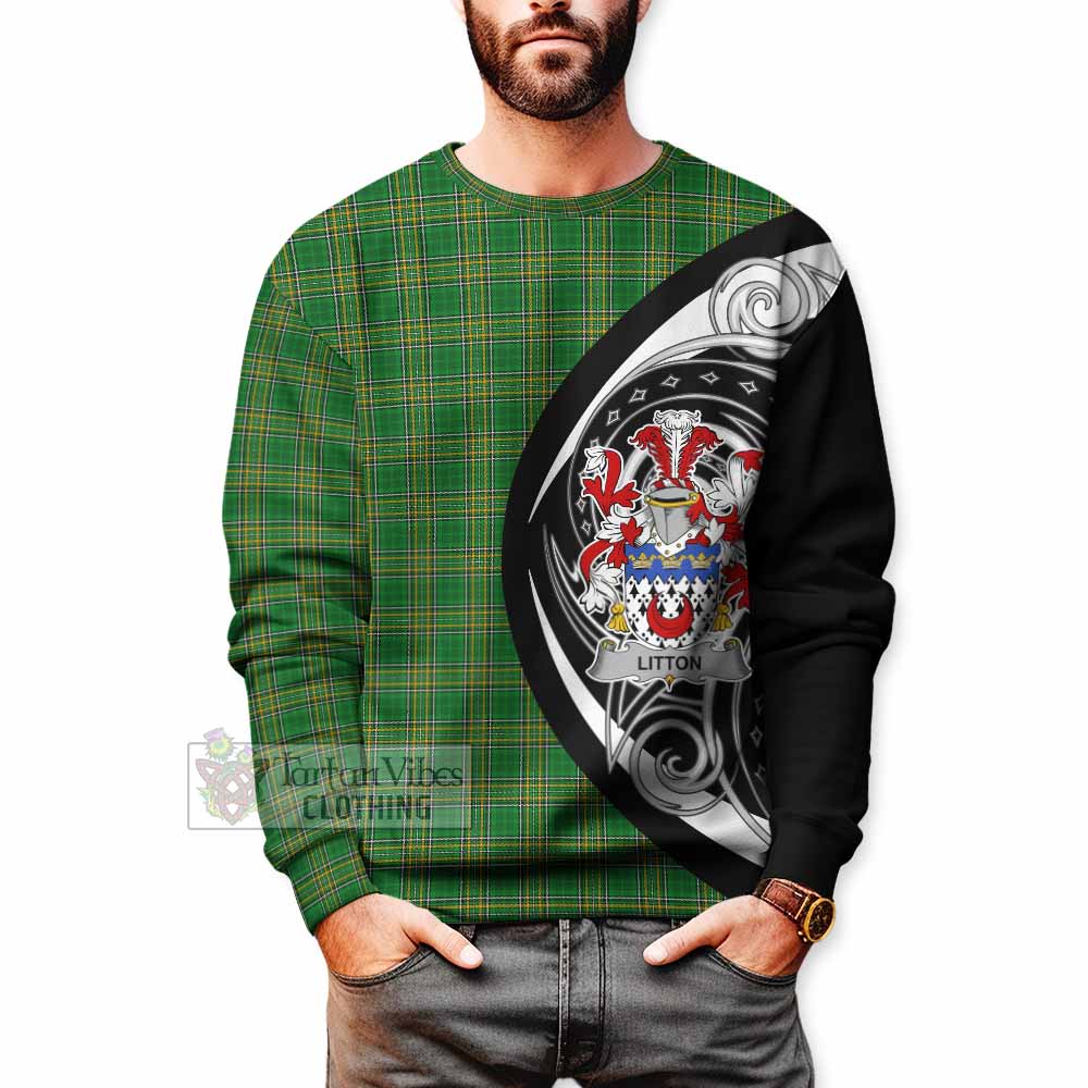 Litton Irish Clan Sweatshirt Celtic Circle Style - Tartan Vibes Clothing