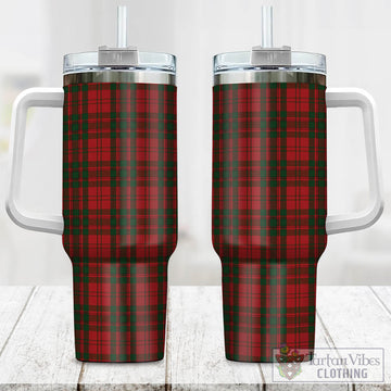 Livingstone Tartan Tumbler with Handle One Size 40 OZ - Tartan Vibes Clothing