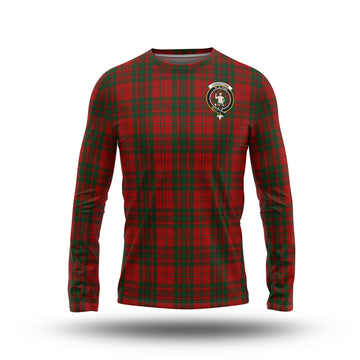 Livingstone Tartan Long Sleeve T-Shirt with Family Crest - Tartan Vibes Clothing