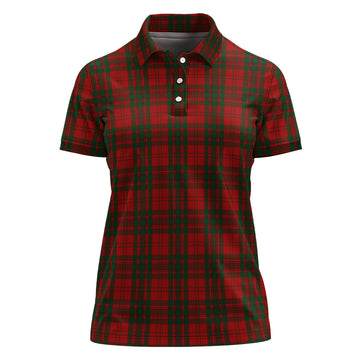 Livingston Tartan Polo Shirt For Women