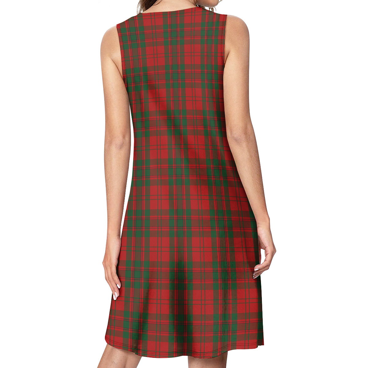 Livingston Tartan Womens Casual Dresses - Tartanvibesclothing