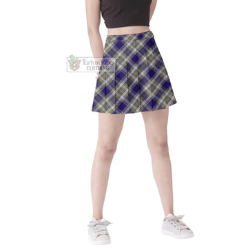 Livingstone Dress Tartan Women's Plated Mini Skirt
