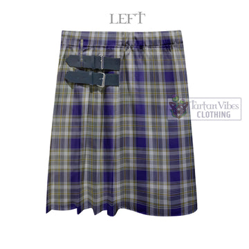 Livingstone Dress Tartan Men's Pleated Skirt - Fashion Casual Retro Scottish Kilt Style